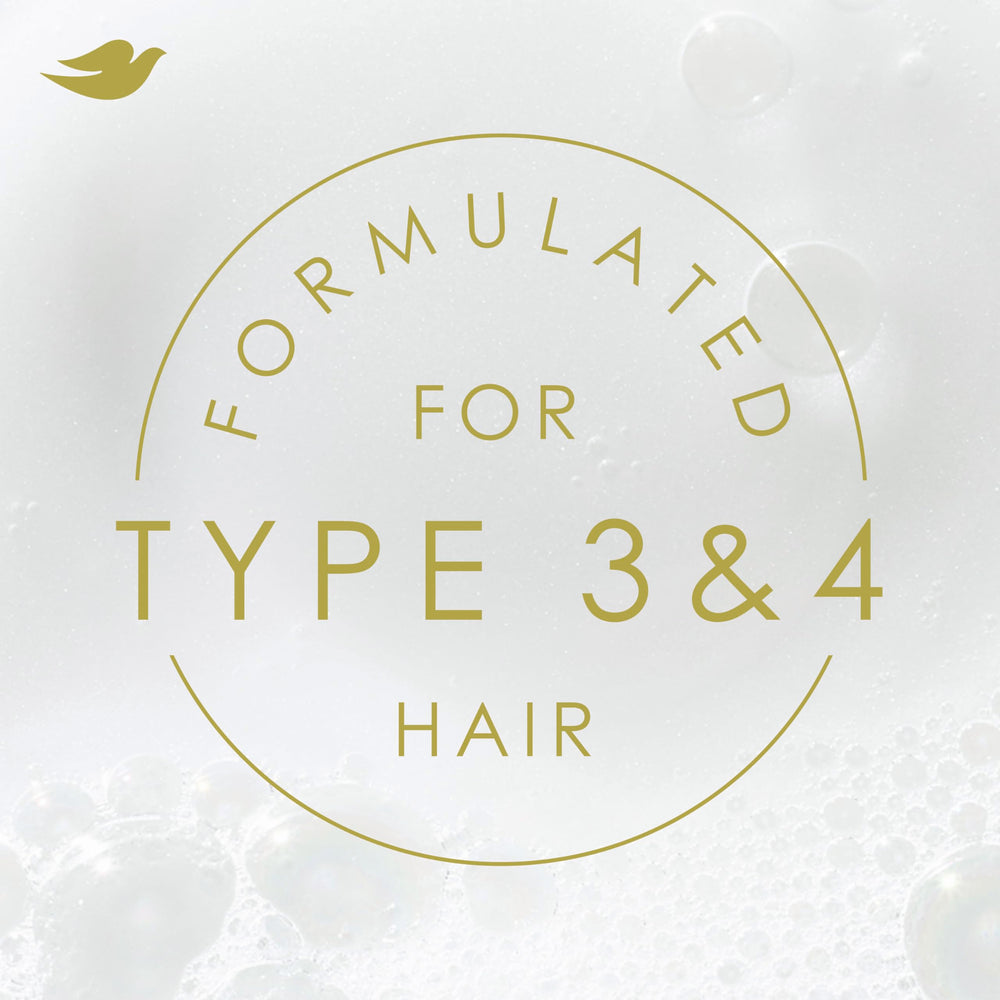 Secado al aire realzado con Dove Amino Curl Cream