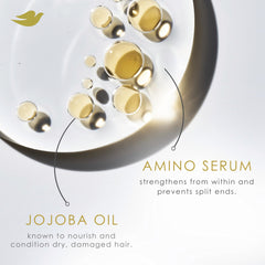 Dove Amino Curl Repair Mask tub provides deep hydration for curls.