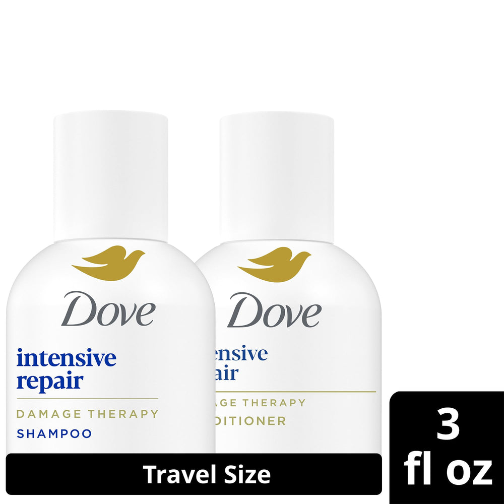 Dove set viaje en neceser compacto para llevar a cualquier lugar.