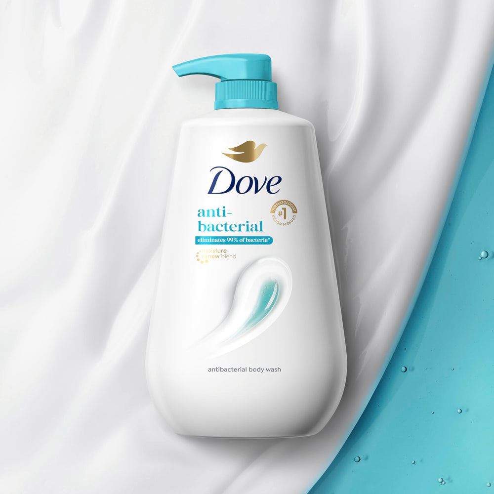 Dove aroma cítrico floral, fragancia fresca para duchas revitalizantes.