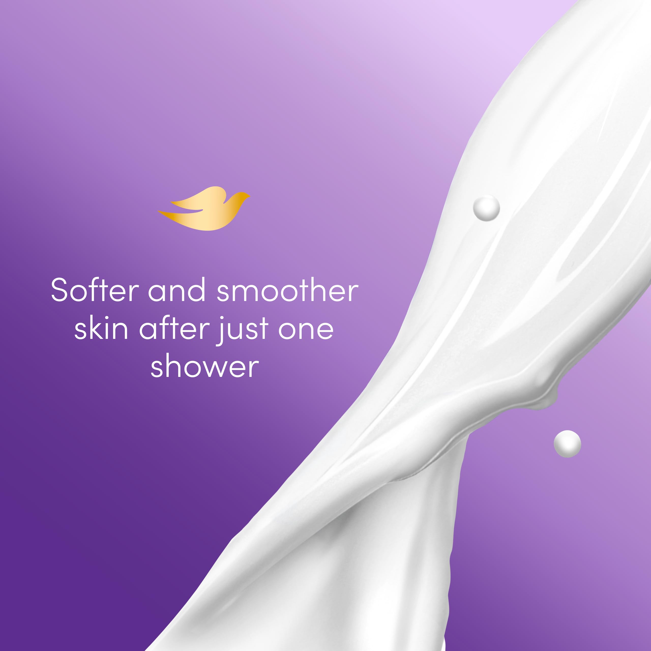 Dove aroma relajante de jazmín para una ducha calmante.