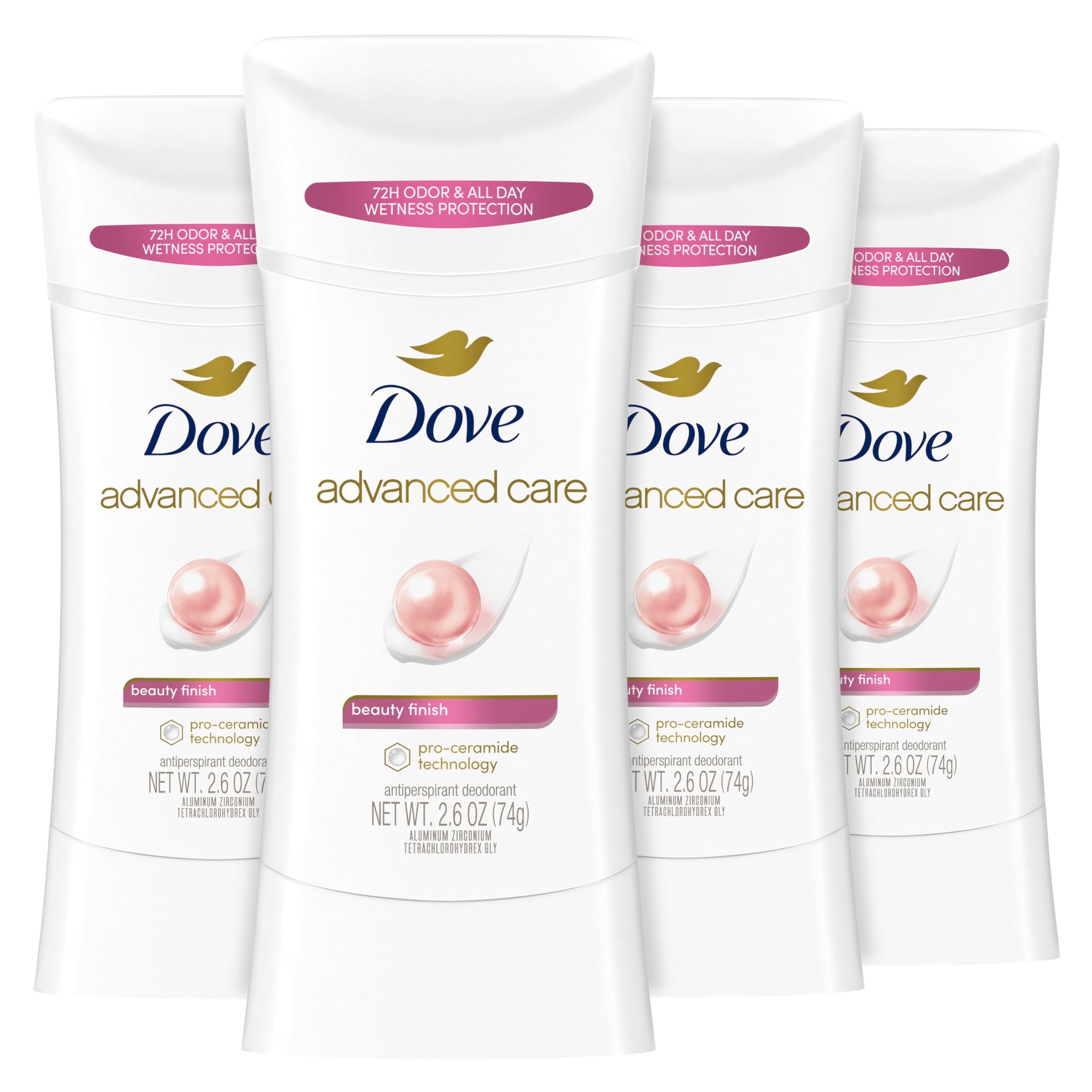 Dove Advanced Care frente de la barra, suavidad para la piel tras afeitarse