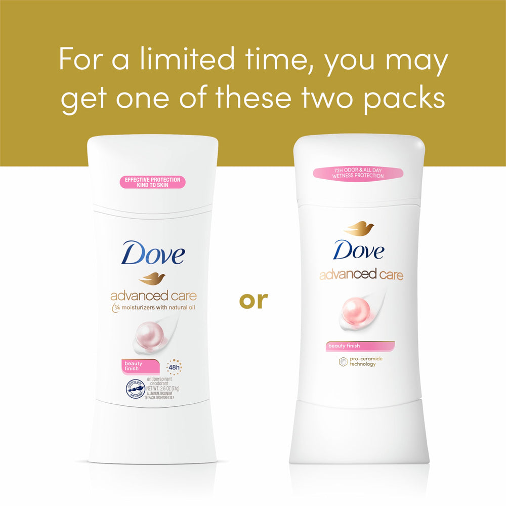 Dove Advanced Care fragancia floral con notas de rosa y lirios