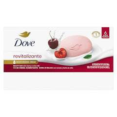 Dove Beauty Bar con textura cremosa para hidratación suave y duradera.