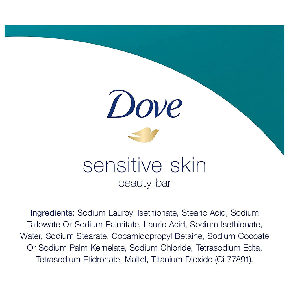 Dove bathroom scene highlights simple, comforting cleansing for busy mornings.