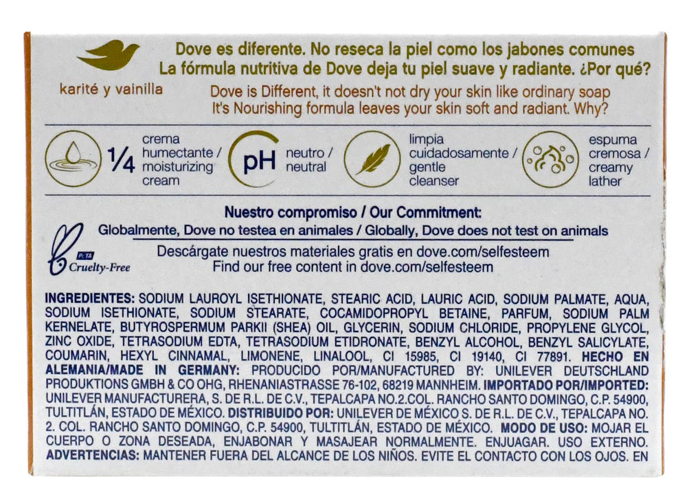 Dove Beauty Bar Daily Use on face, body and hands