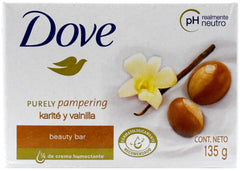 Dove Beauty Bar Original scent close-up shows smooth moisturizing formula