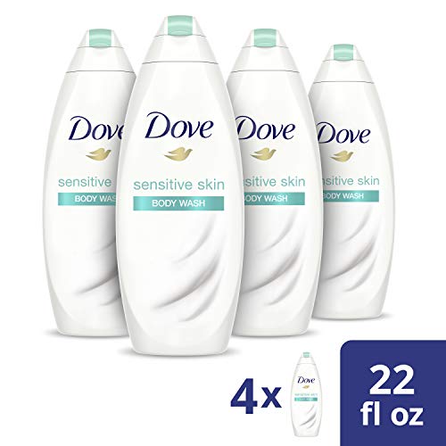 Dove body wash sulfate-free foam closeup shows mild lather for delicate skin