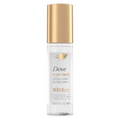 Dove Bond Shield Serum en manos para aplicar suavemente en puntas.