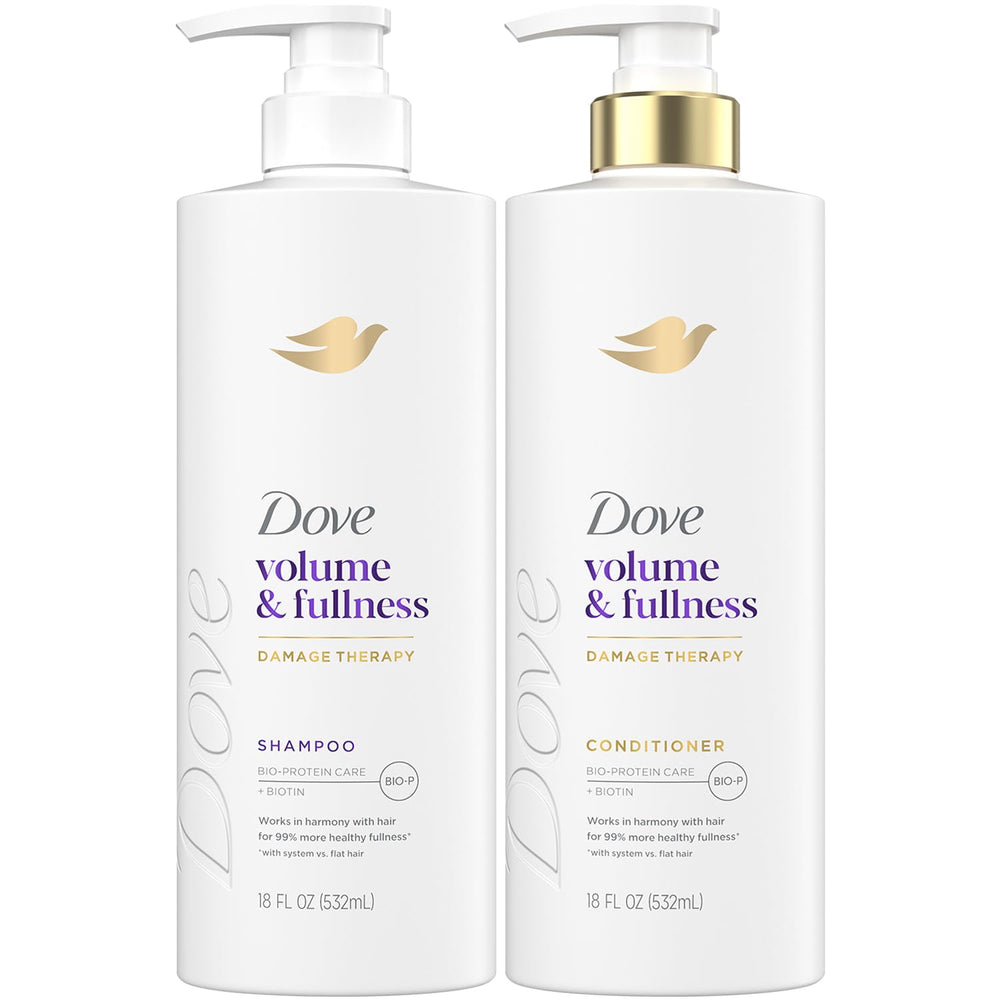Dove Champú con dispensador para volumen y cuerpo