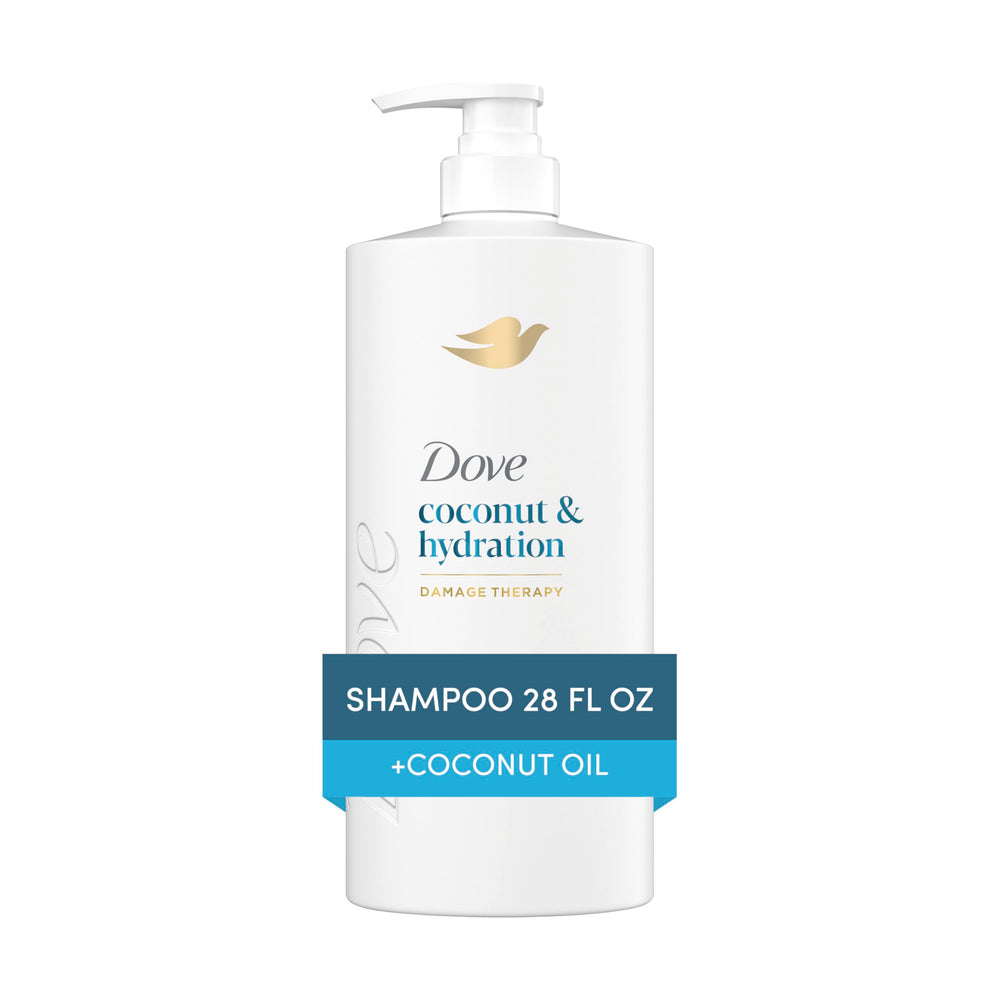 Dove Champú Coco Hidratación - aceite de coco: aroma envolvente y nutrición capilar.