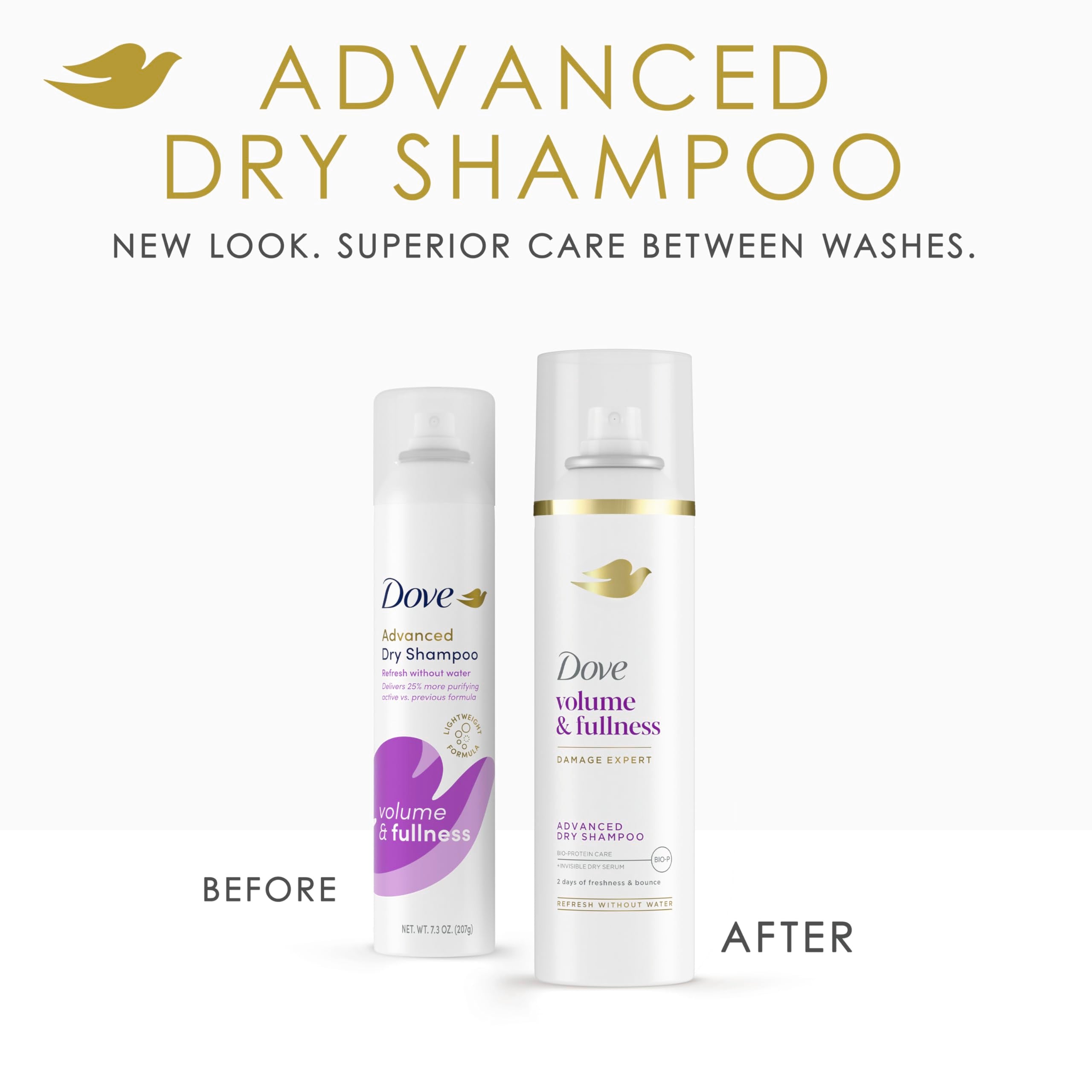 Dove champú en seco absorbe aceite para cabello entre lavados