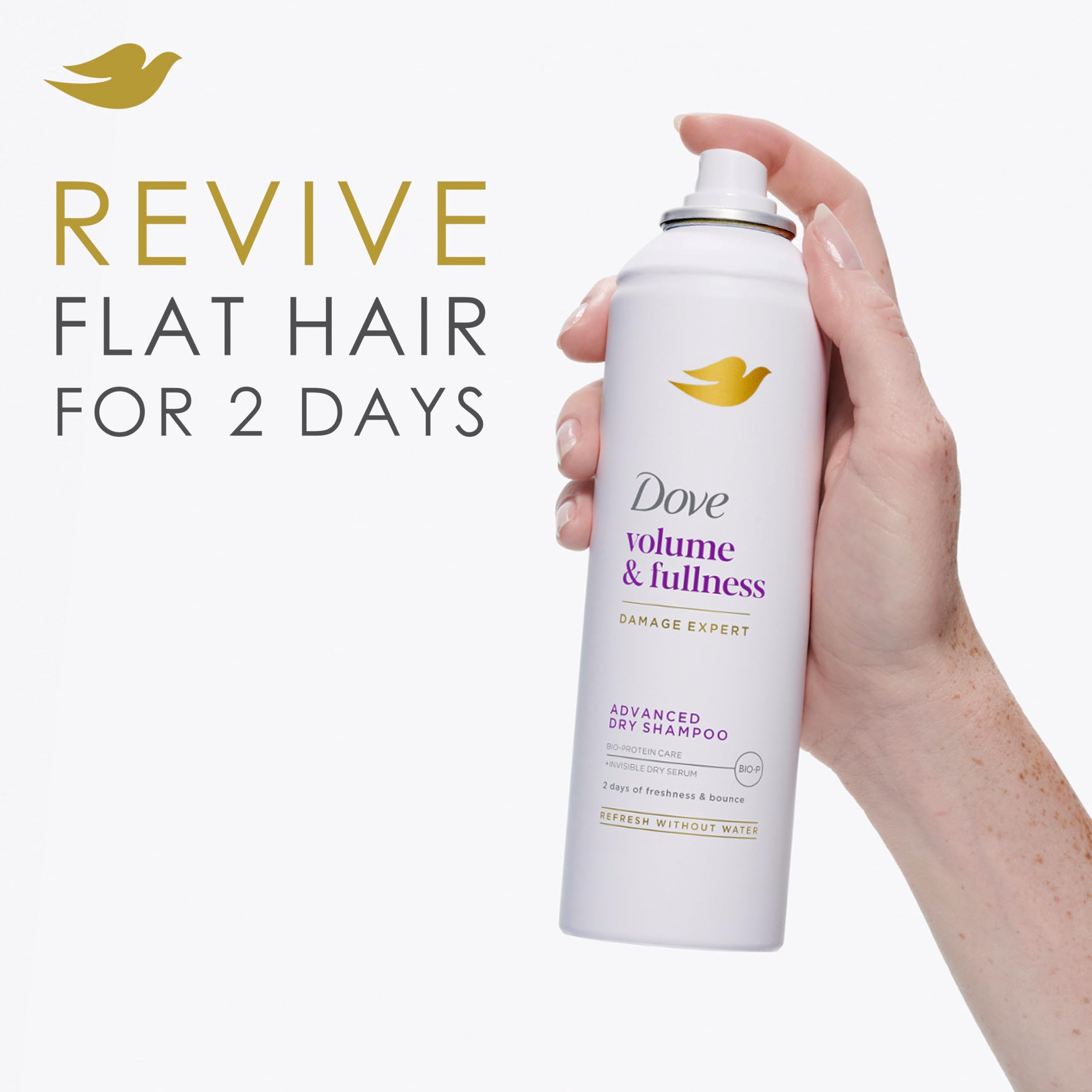 Dove champú en seco aroma limpio aporta frescura rápida