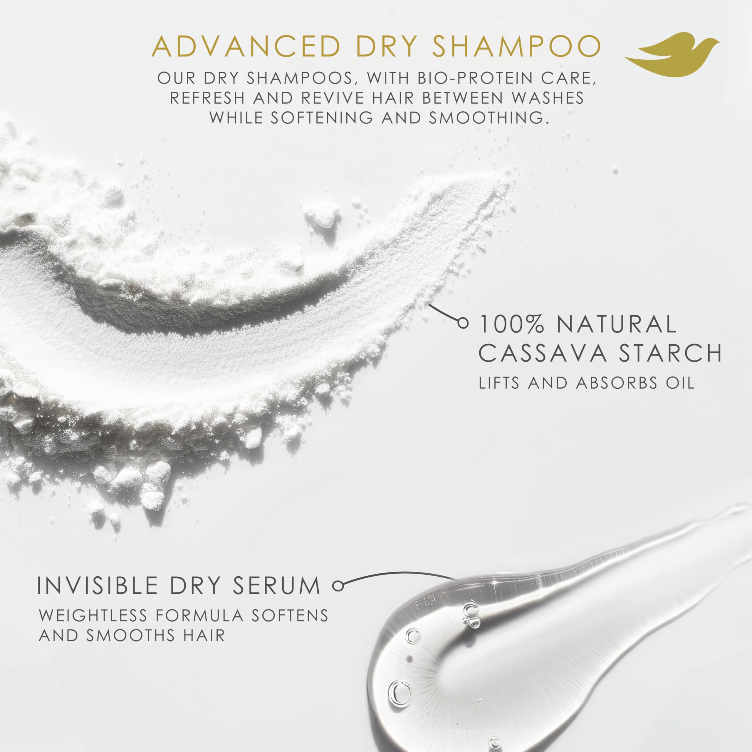 Dove champú en seco revive cabello opaco con cuerpo