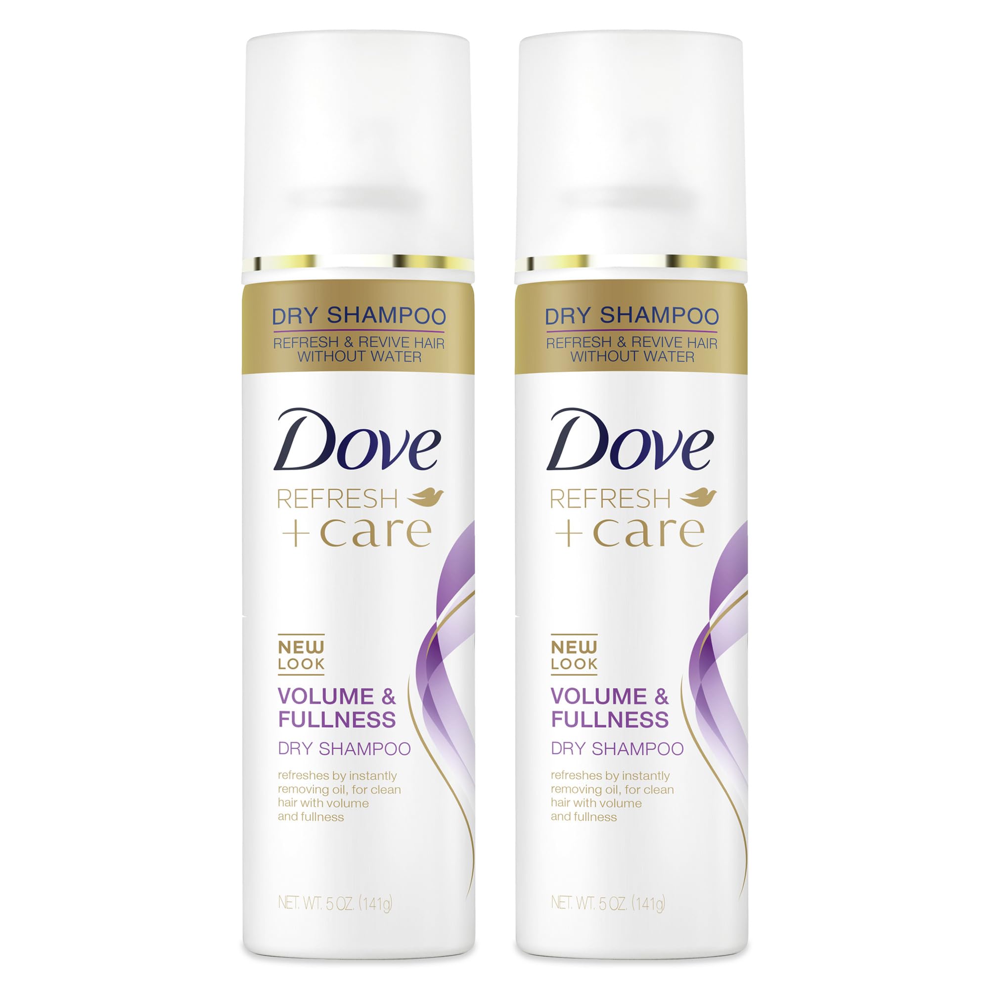 Dove champú en seco volumen y plenitud pulveriza raíces para revitalizar el cabello