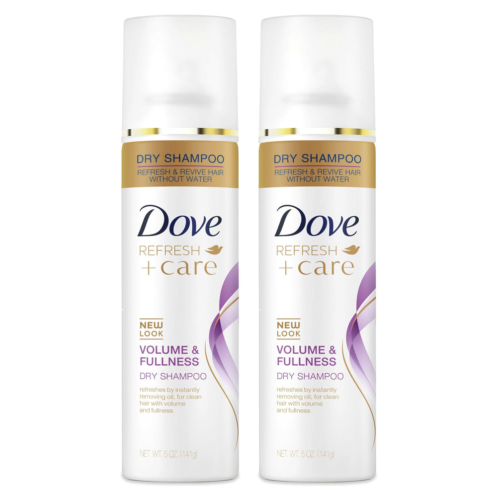Dove champú en seco volumen y plenitud pulveriza raíces para revitalizar el cabello