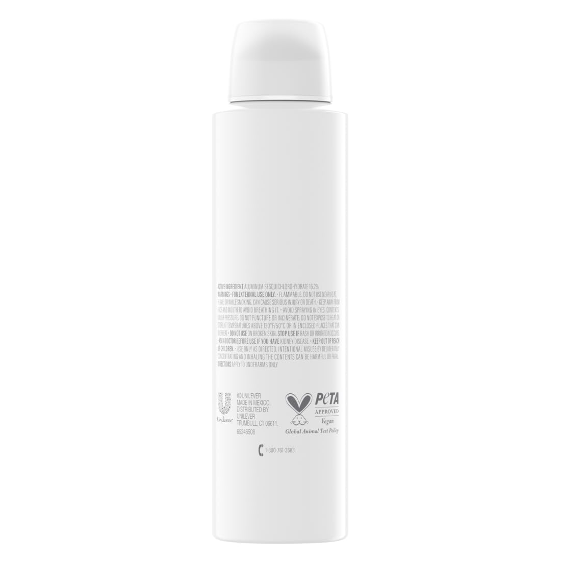 Aprobado por dermatólogos y vegano certificado PETA.