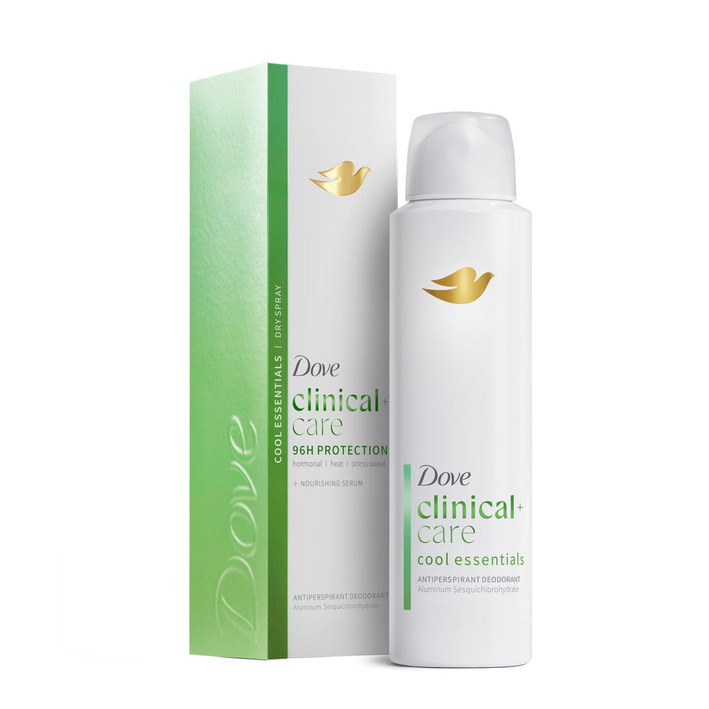 Dove Clinical + Care desodorante en spray seco para mujeres con frescura duradera