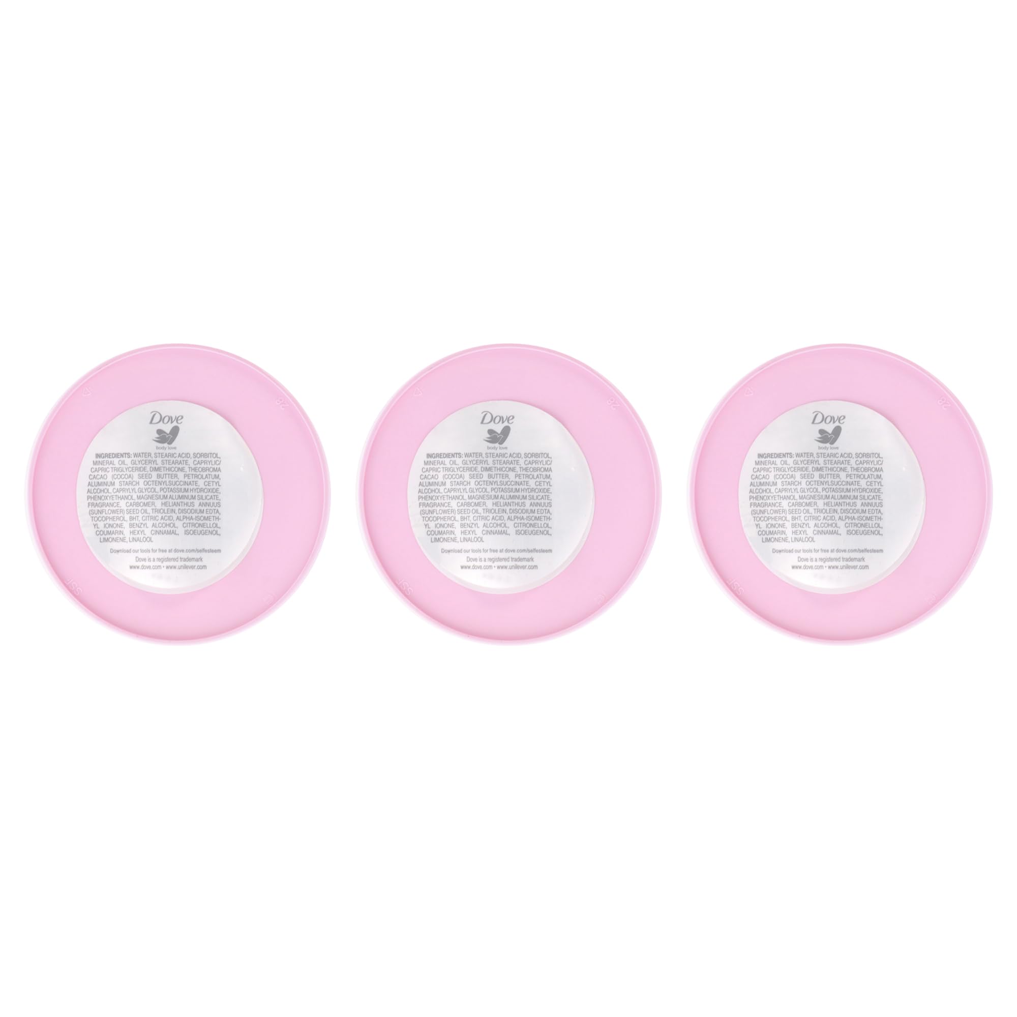 Dove crema rosa, uso diario para piel suave y cómoda.