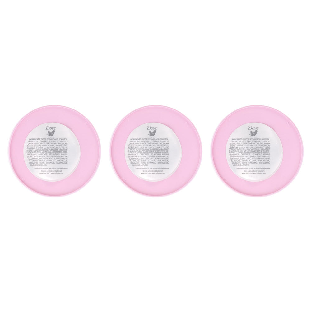 Dove crema rosa, uso diario para piel suave y cómoda.