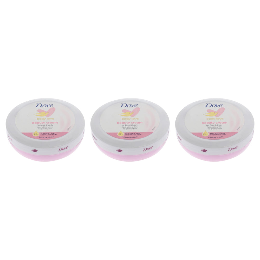 Dove crema rosa, textura cremosa facilita la aplicación y absorción.