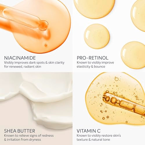 Dove Crema-Suero Niacinamida, absorción rápida para piel hidratada todo el día.