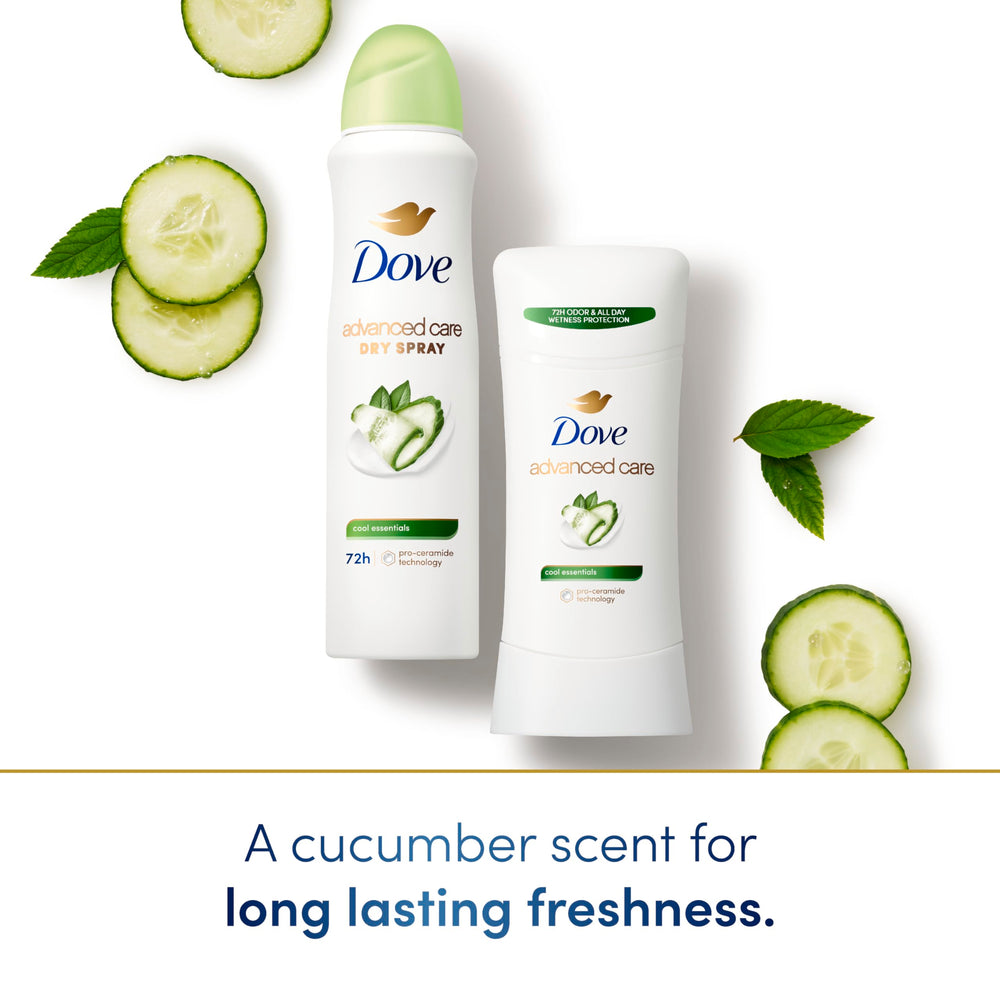 Dove Cuidado Avanzado Refrescante Vegano certificado sin alcohol