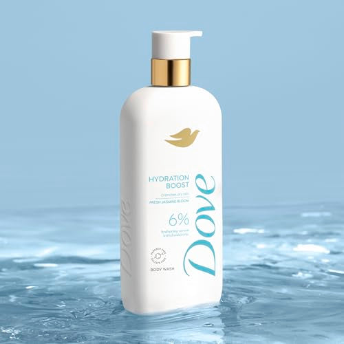 Dove cuidado diario del cuerpo con hidratación duradera.