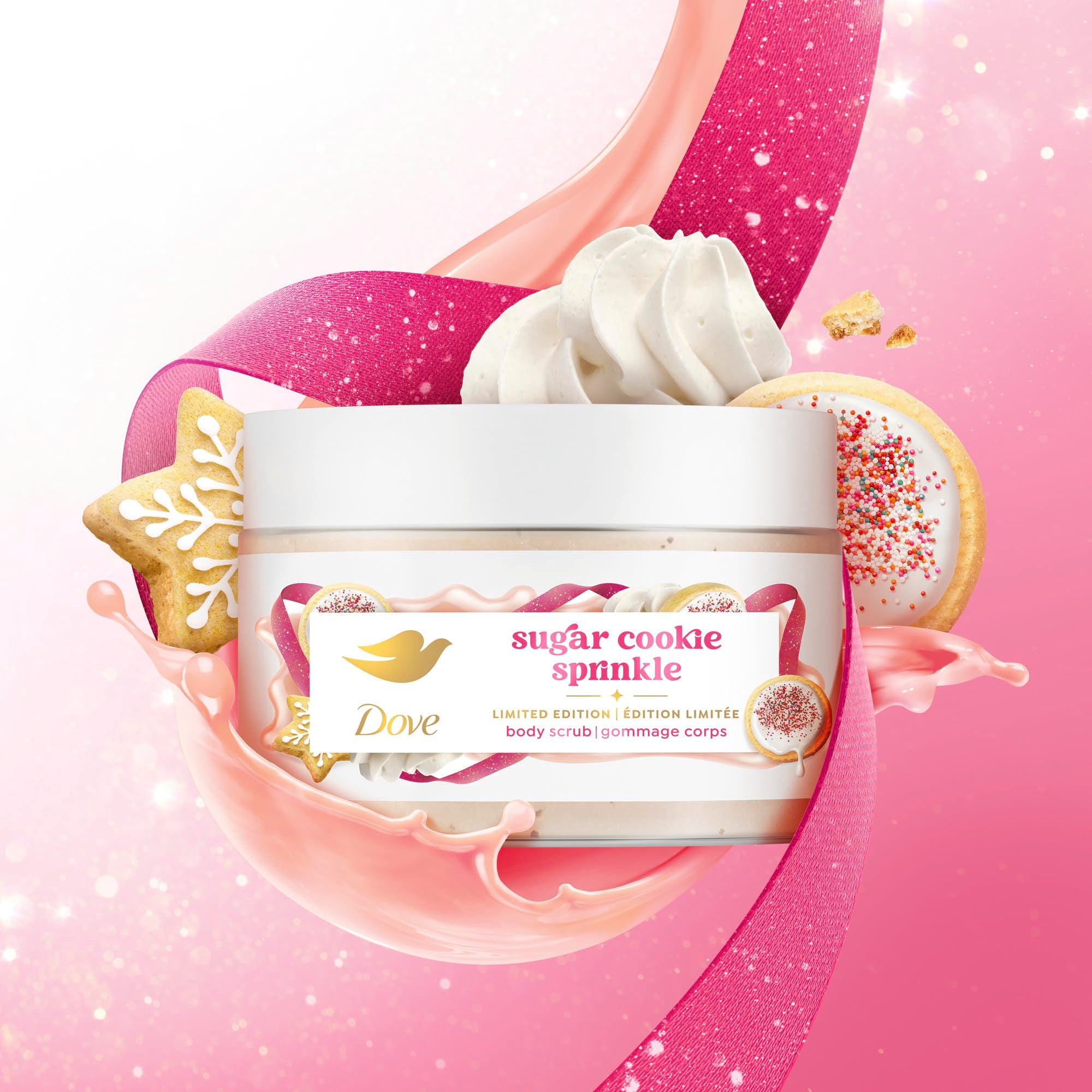 Dove Cuidado Hidratante: exfoliante suave que deja la piel nutrida tras la ducha.