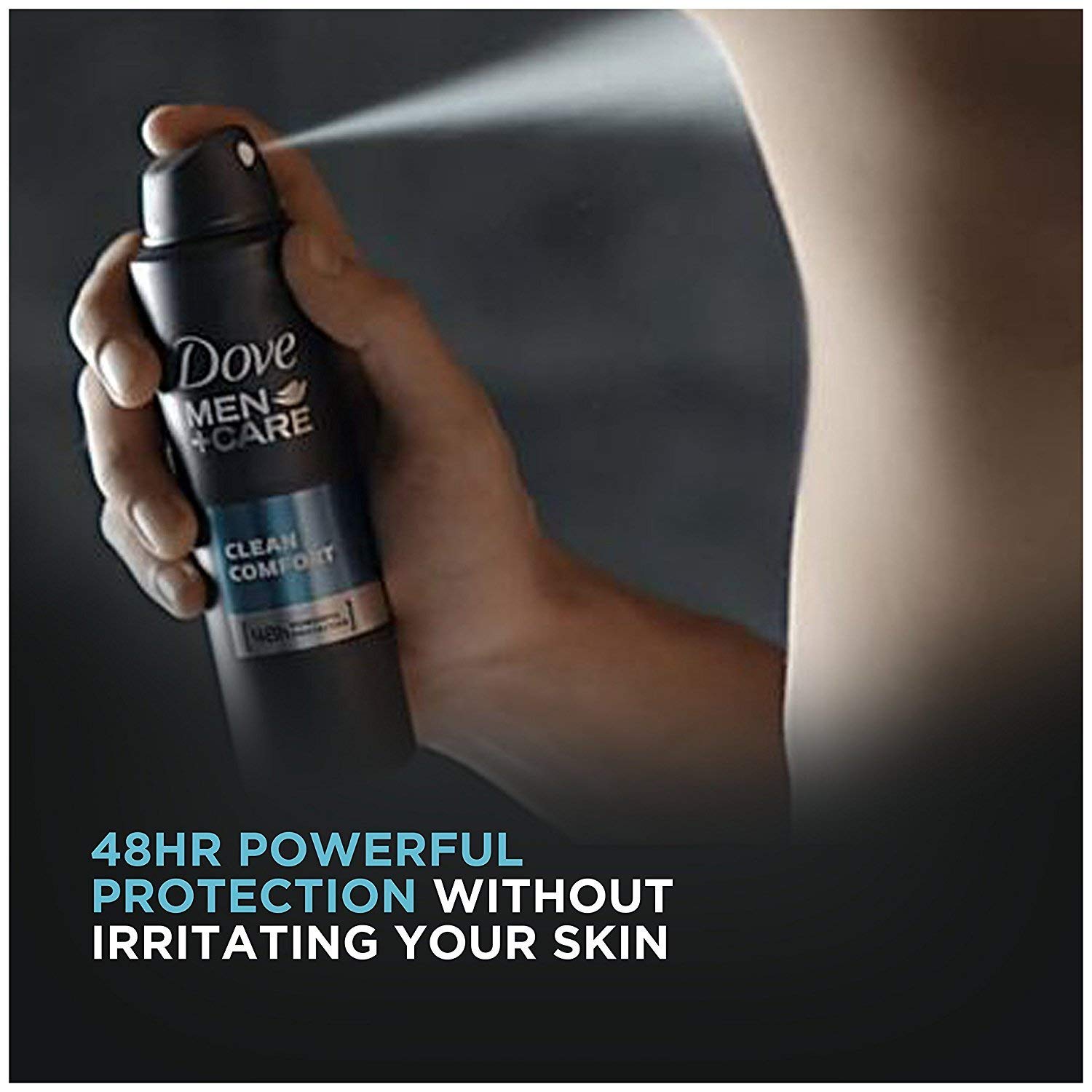 Dove antitranspirante spray, paquete doble para mayor comodidad.