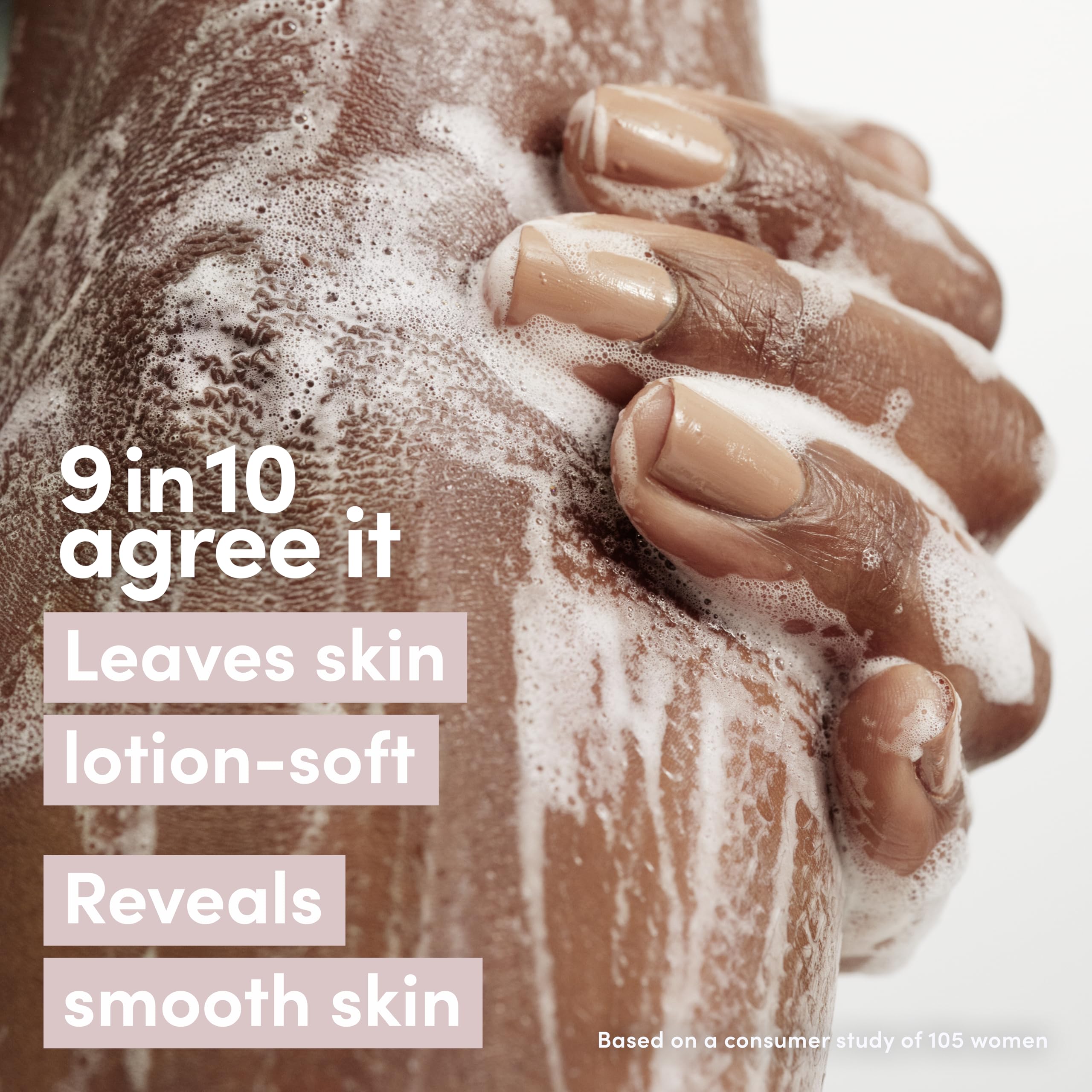 Dove cuidado de piel con tono uniforme para piel con melanina.