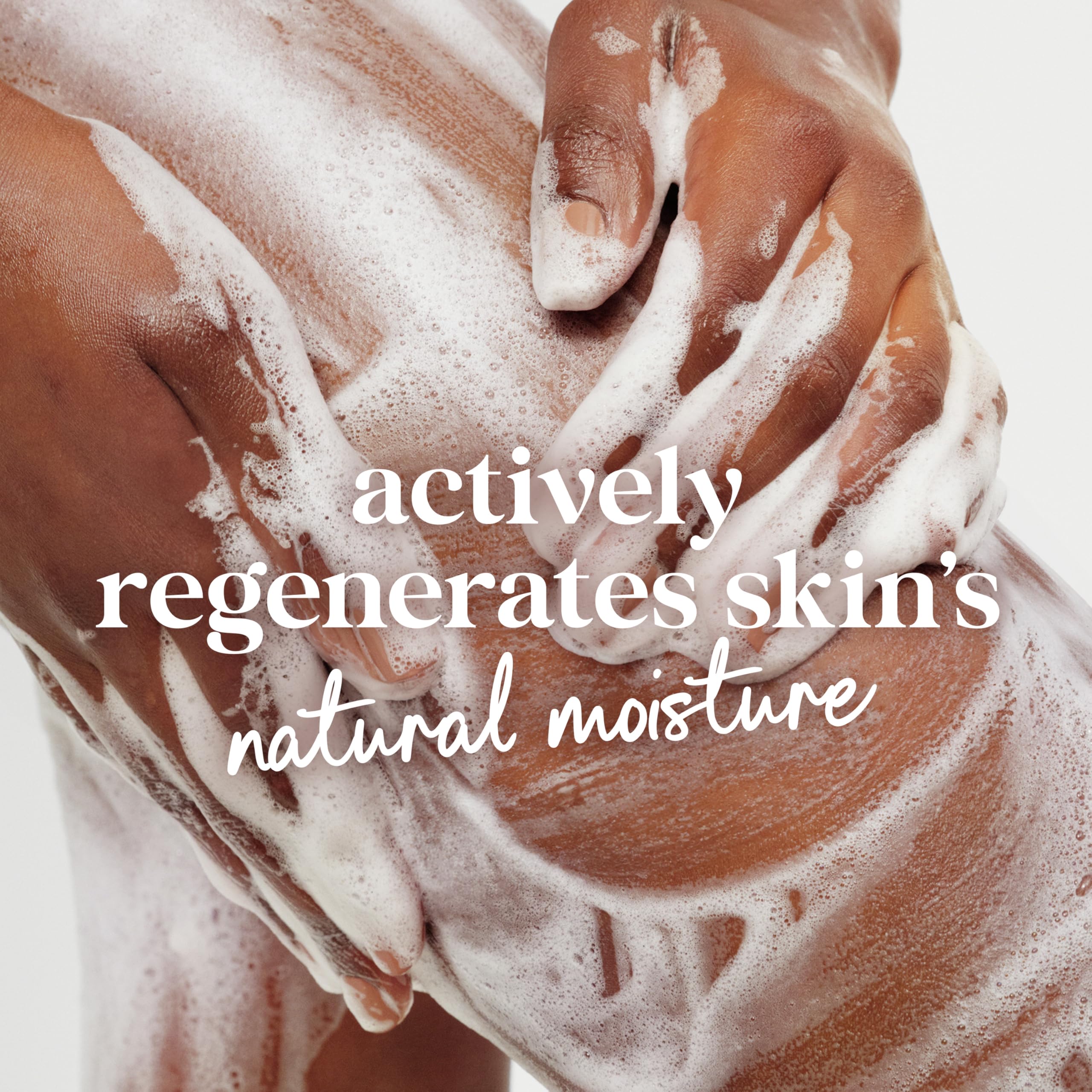 Recyclable bottle on shelf highlighting Dove Deep Moisture's eco-friendly packaging.