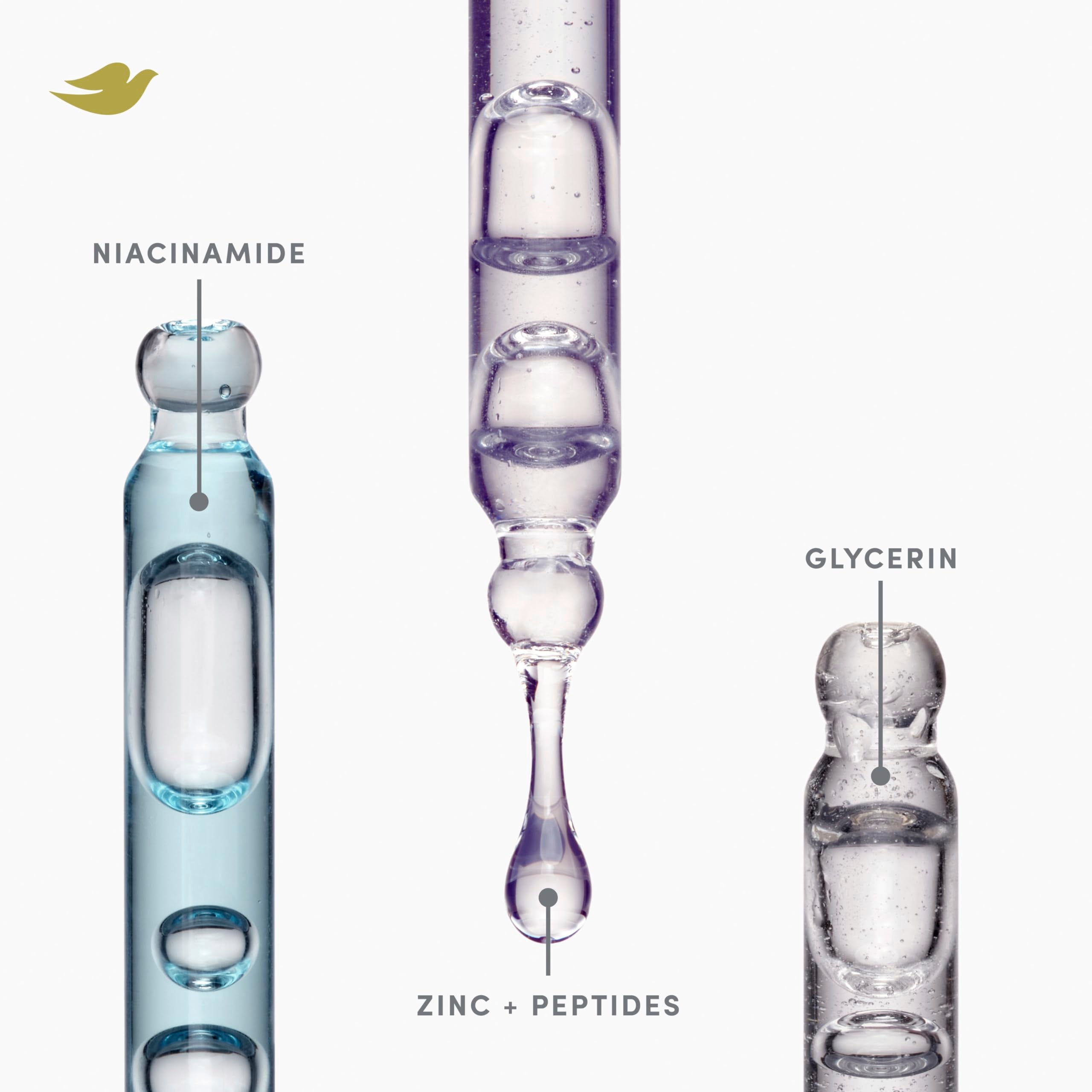 Dove Density Boost after-use hair finish suggesting thicker-feeling, smoother strands.