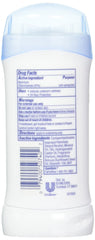 Dove Deodorant 2.6 oz stick being used for underarm refresh.