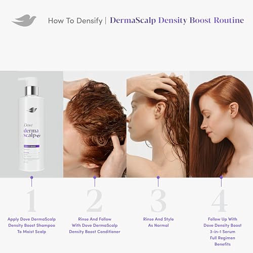 Vegan and cruelty-free seal on Dove Derma Scalp Density Boost.