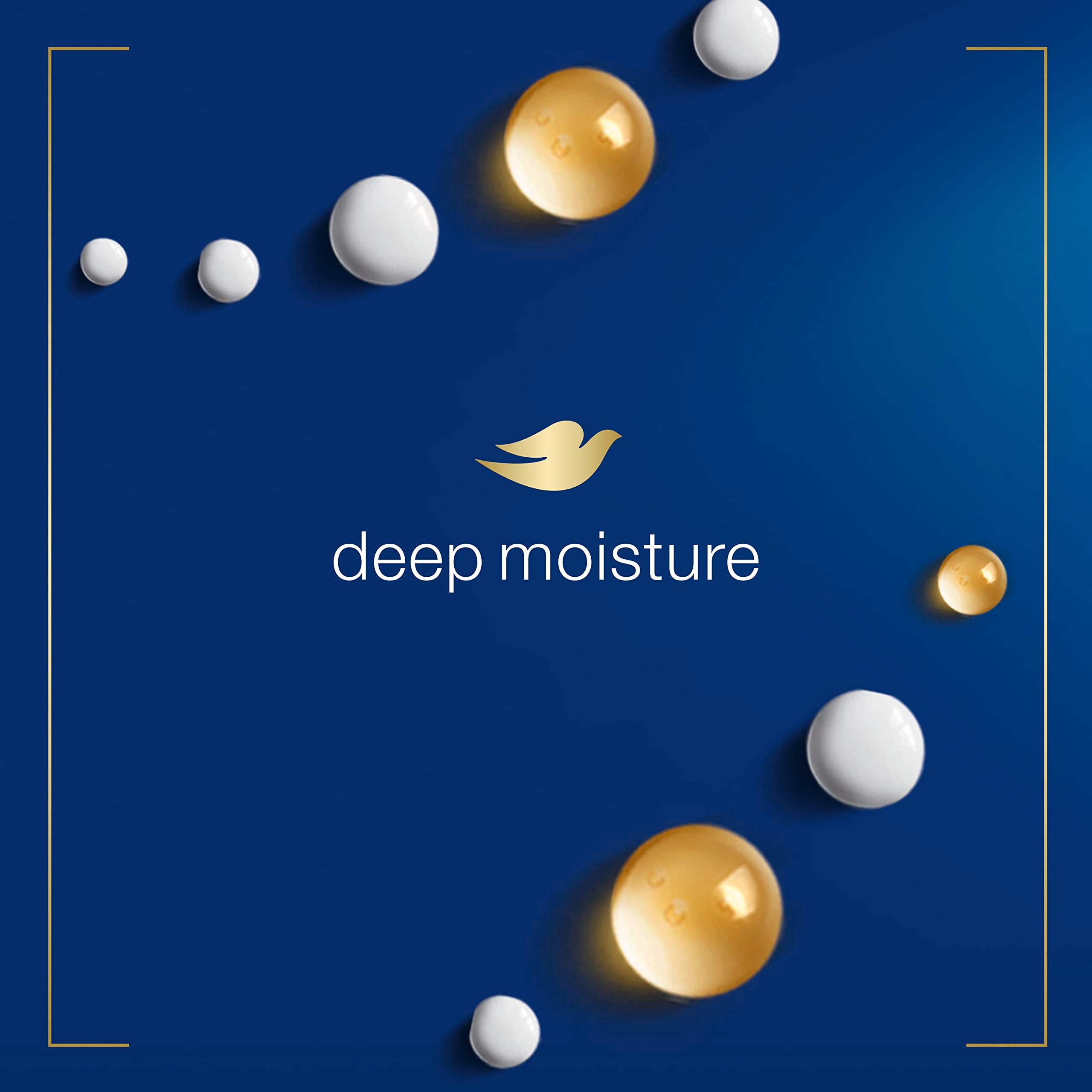 Dove dermatologist-recommended formula for mild cleansing.