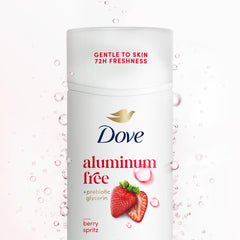 Dove Barra Berry Spritz, envase compacto y diseño práctico