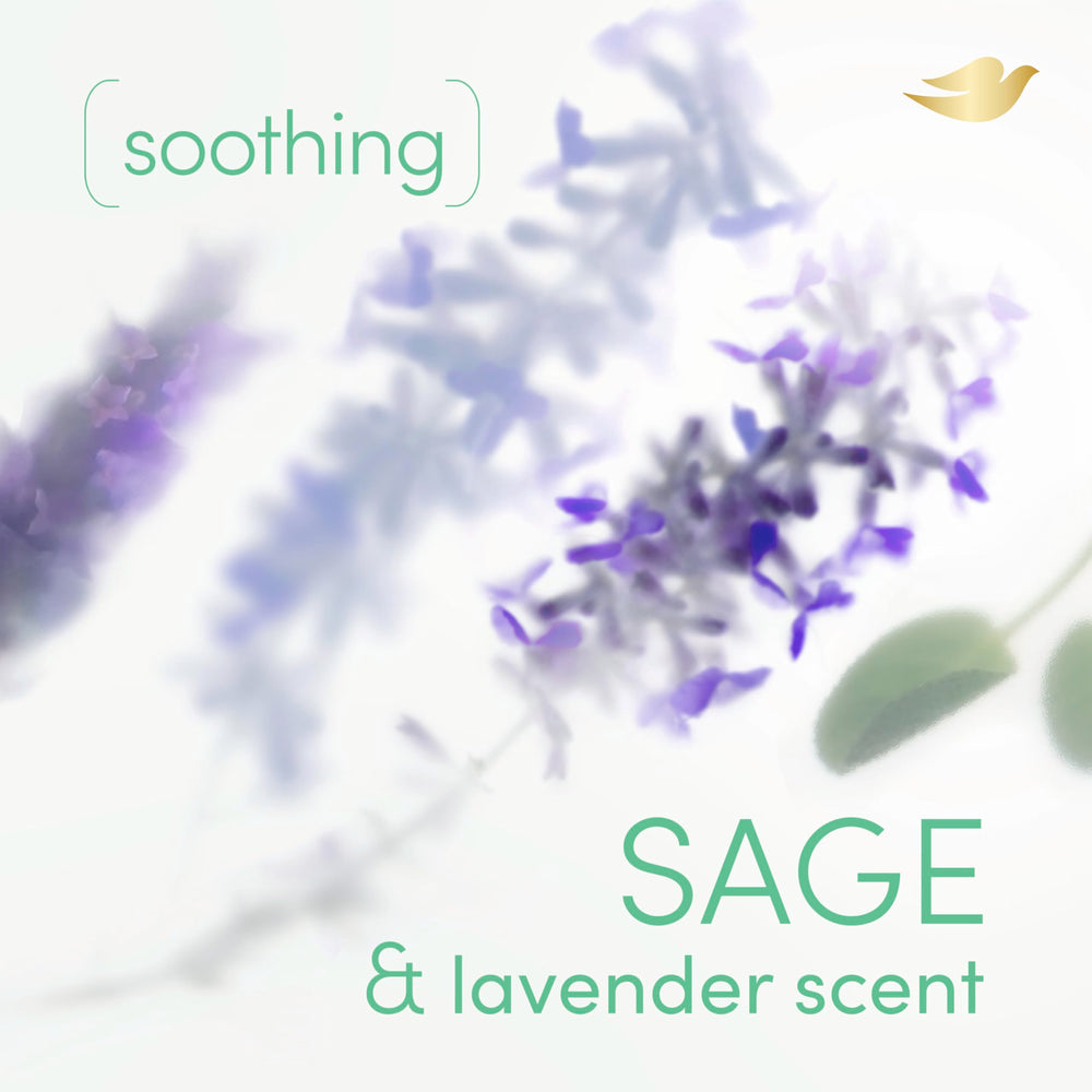 Dove desodorante para todo el cuerpo, aplicación rápida y sensación fresca.
