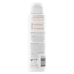 Spray Dove sin alcohol para axilas, uso diario y aroma agradable