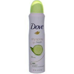 Dove Desodorante Dry Spray Cool Essentials, spray desodorante de secado inmediato para uso diario
