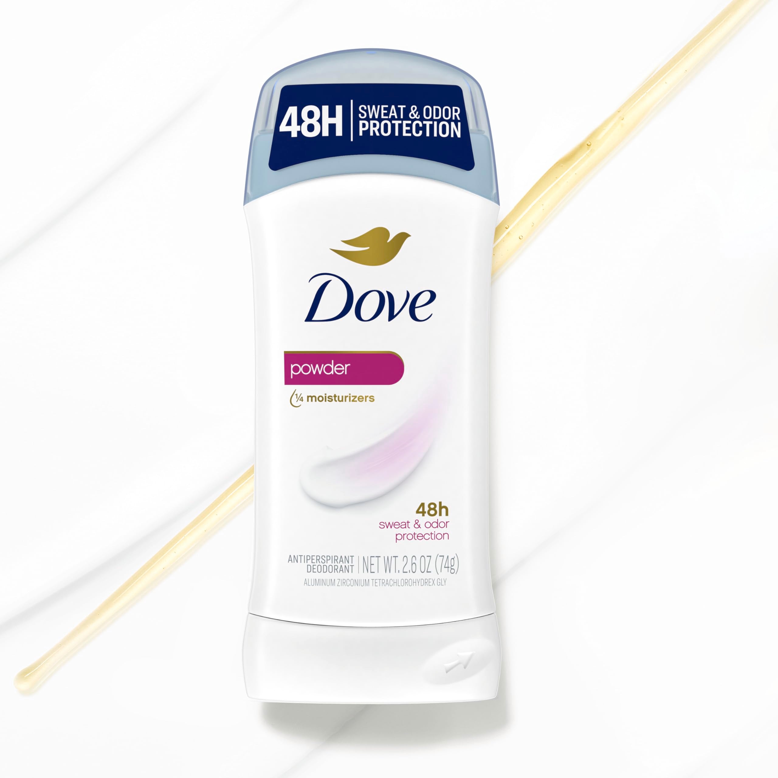 Dove Desodorante Invisible evita manchas blancas al vestir.
