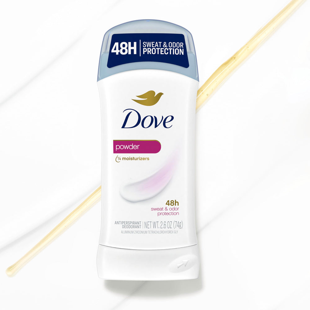 Dove Desodorante Invisible evita manchas blancas al vestir.