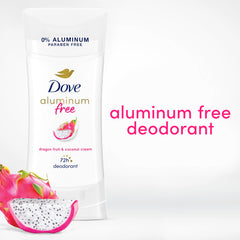Dove desodorante pitaya coco, protección de olor 72 horas para días ocupados
