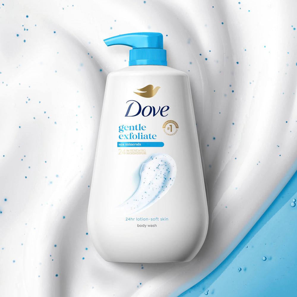 Dove: dispensador ergonómico facilita la experiencia de ducha diaria.