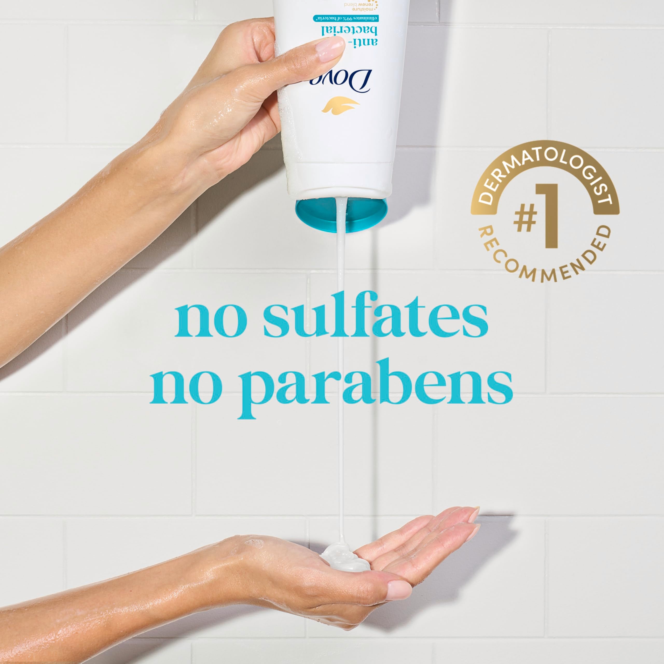 Dove envase reciclado, embalaje 100% sostenible.