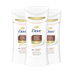Dove Even Tone Shea Butter & Vanilla 3-pack antiperspirant stick