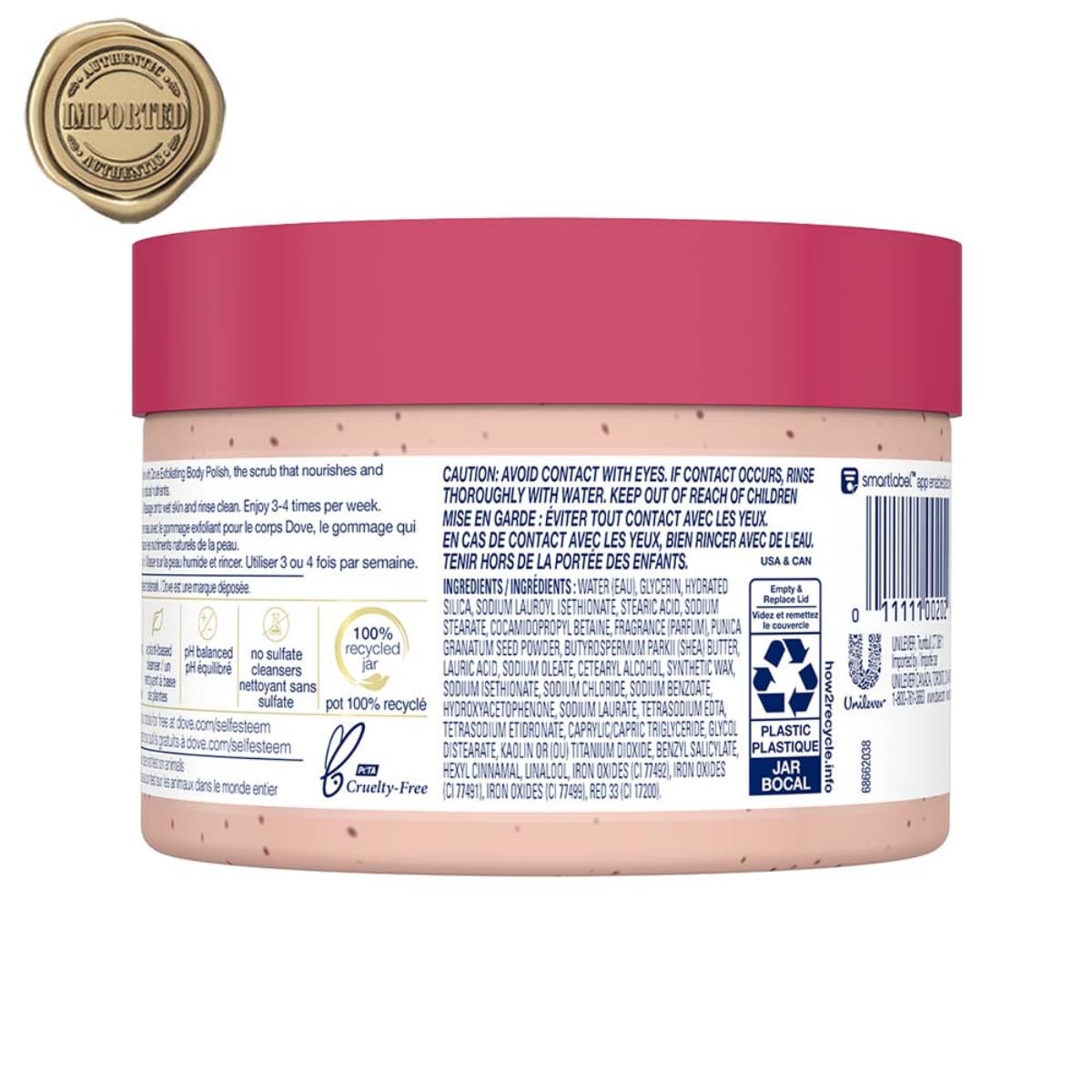 Piel nutrición tras la exfoliación para preparar la hidratación.