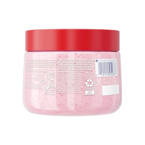 Dove exfoliante, textura cremosa para piel suave e hidratada.
