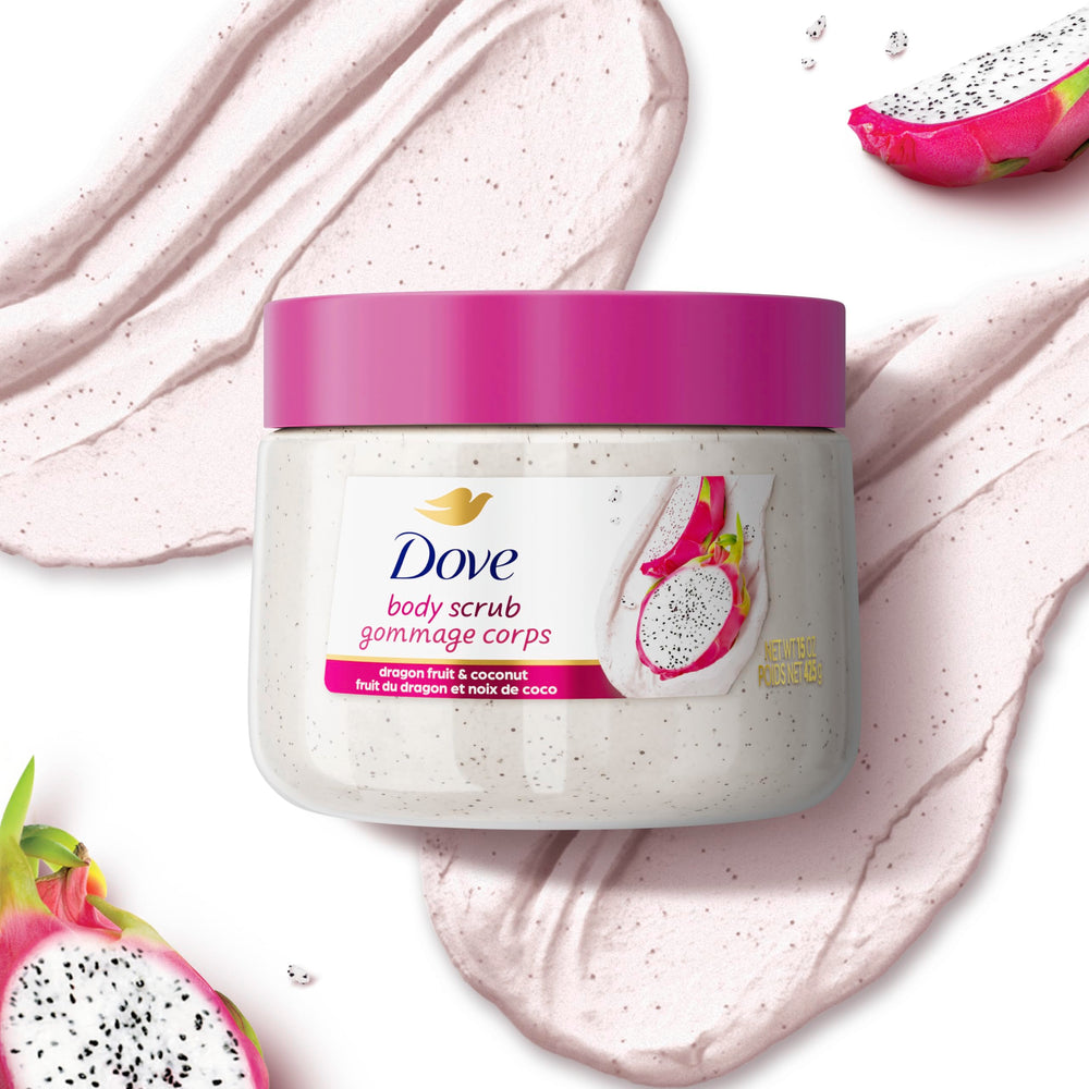 Dove Fragancia herbal floral suave durante la ducha.