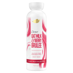 Dove gel de ducha con leche vegetal de avena para piel suave e hidratada.